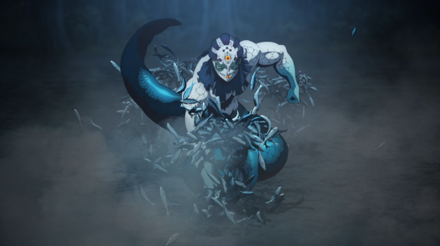 귀멸의 칼날 도공마을편 9화