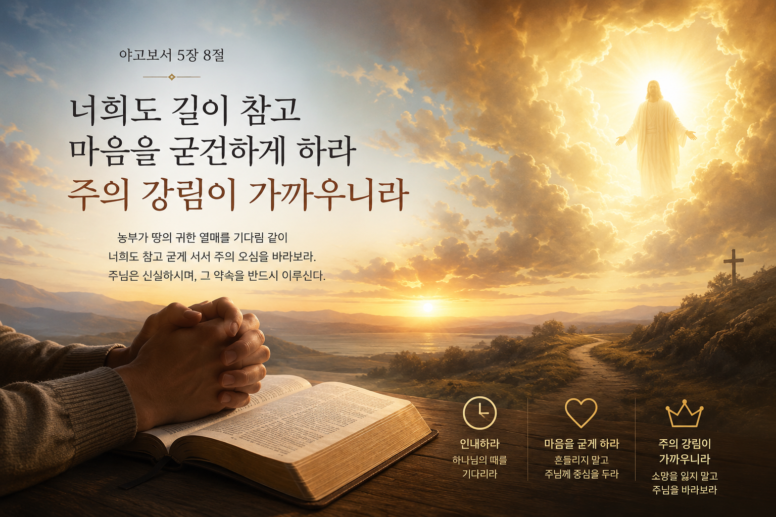 야고보서 5장 8절
