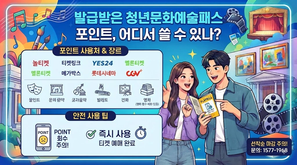 발급받은 포인트, 어디서 쓸 수 있나
