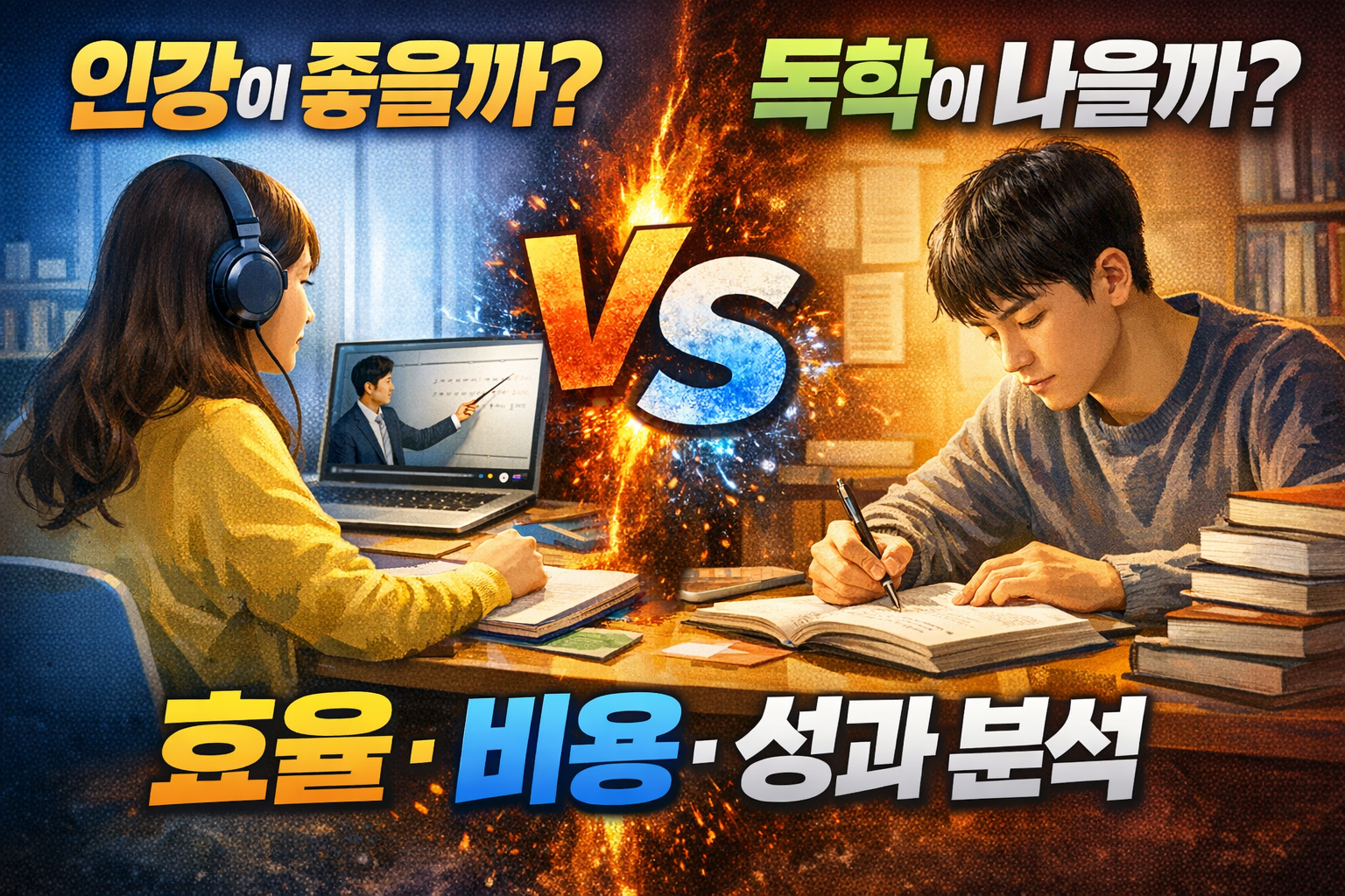 인강 vs 독학