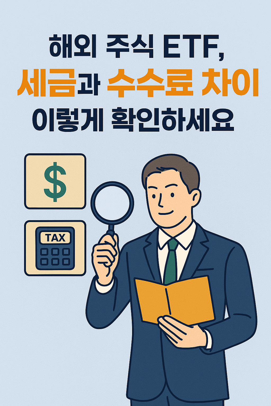 해외 주식 ETF, 세금과 수수료 차이 이렇게 확인하세요