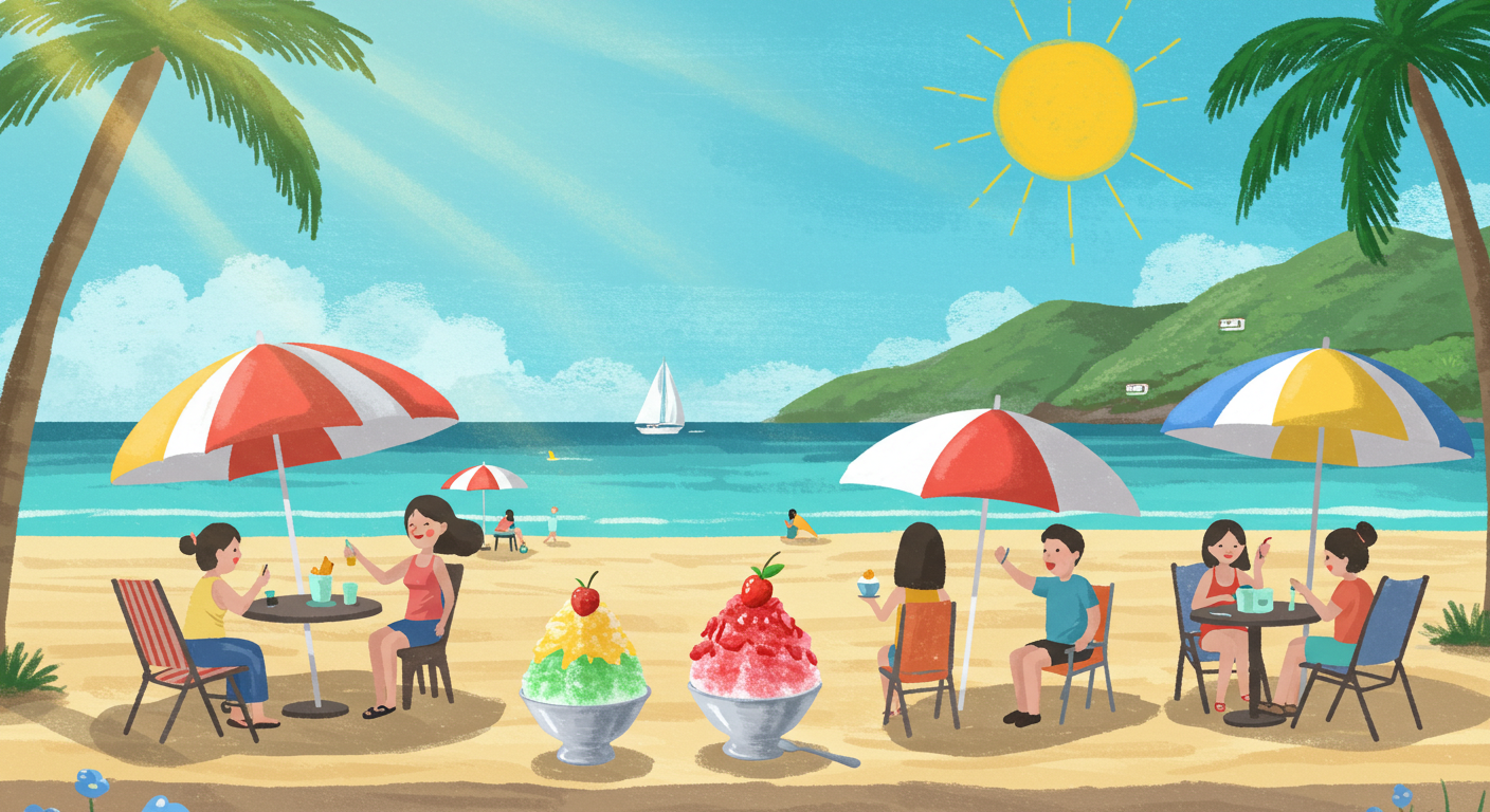 부산 여름엔 시원한 빙수가 답이다