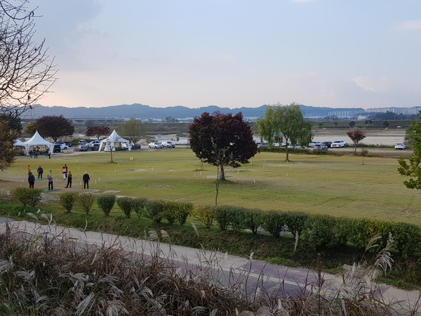 충청북도 청주 미호강파크골프장 소개