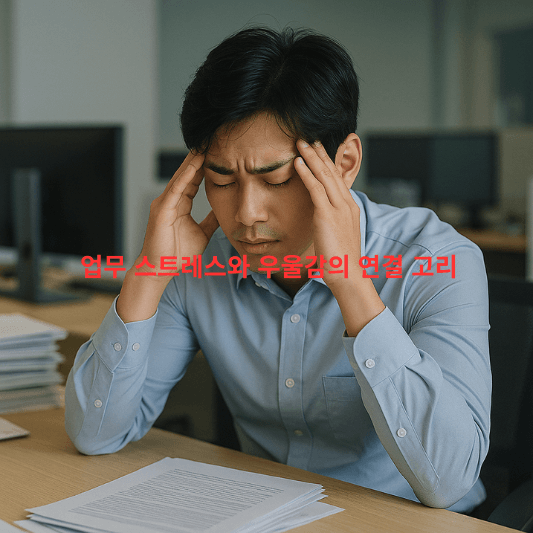 업무스트레스, 직장우울, 번아웃, 스트레스관리, 수면건강, 감정조절, 인지행동치료, 직장심리학, 경계설정, 심리학블로그