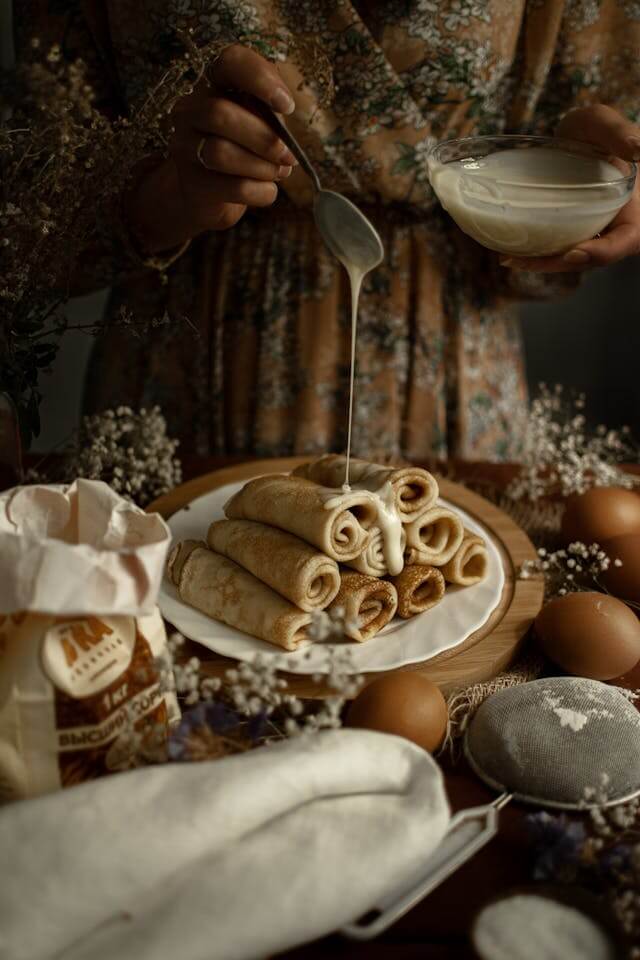 설탕 등 단맛을 내는 재료를 표현한 사진