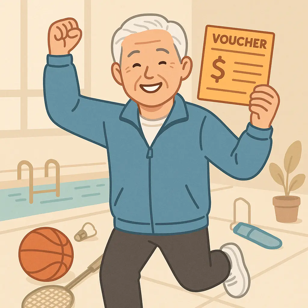 어르신 스포츠 상품권