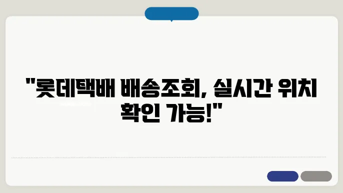 롯데택배 배송조회 실시간 운송장조회 – 배송조회 안됨 및 지점연락처, 분류센터위치, 요금안내