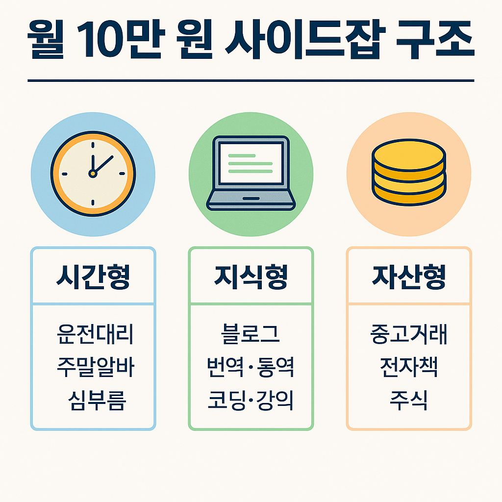 부수입 루틴 – 퇴근 후 월 10만 원 버는 사이드잡
