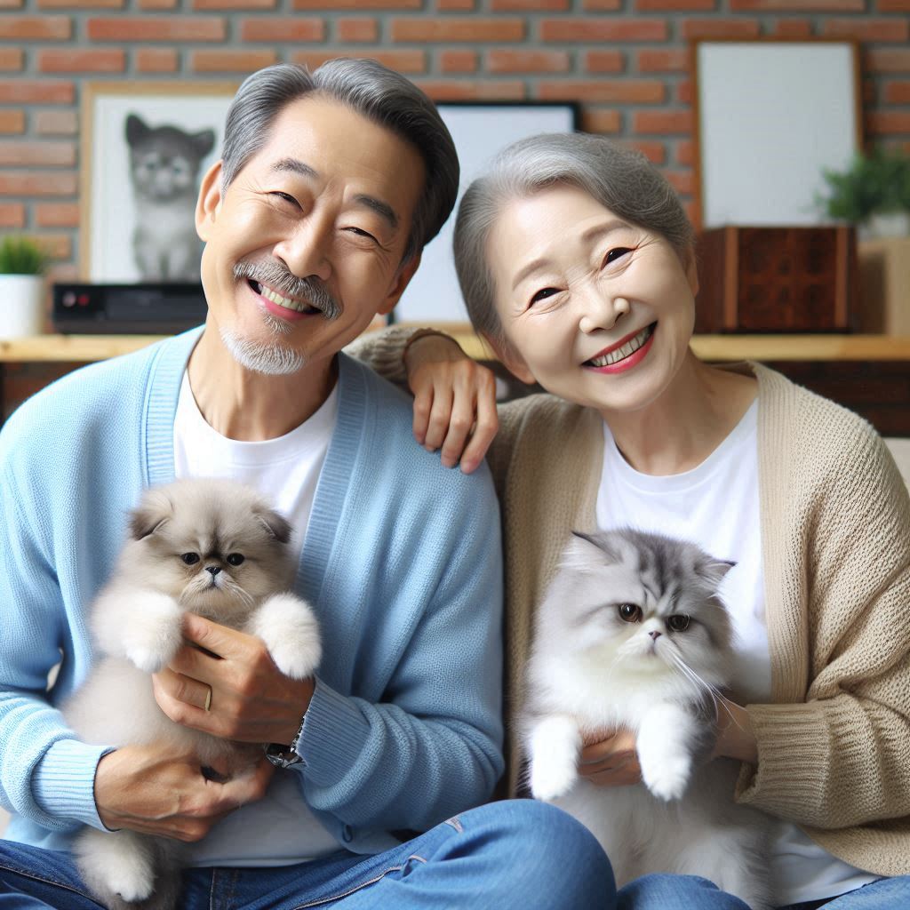 시니어를 위한 반려동물 효과