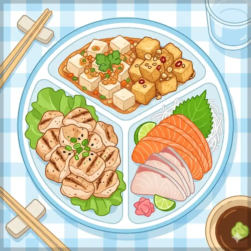 야식 배달 음식 단백질 메뉴