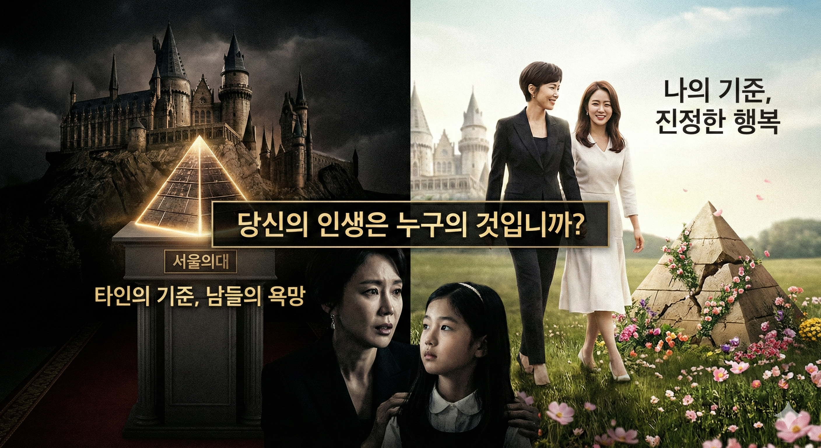 아직도 피라미드 꼭대기를 보고 계신가요? SKY 캐슬이 묻는 진짜 성공의 조건