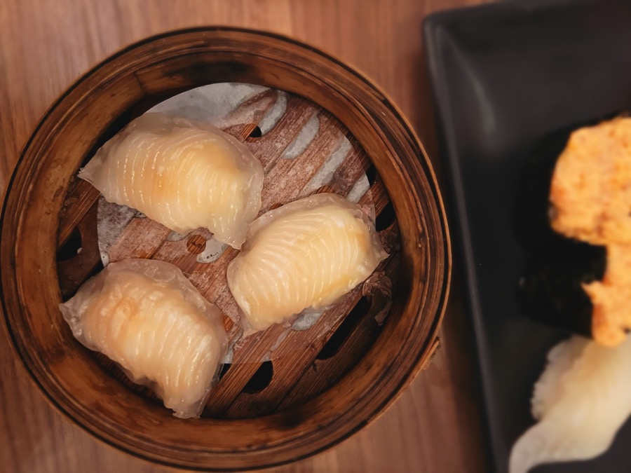 Shrimp siu mai at August8 Brampton AYCE buffet