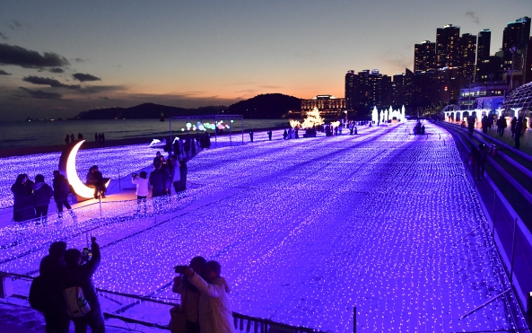 부산 해운대 빛축제