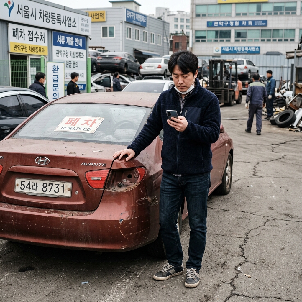 자동차세 환급 신청