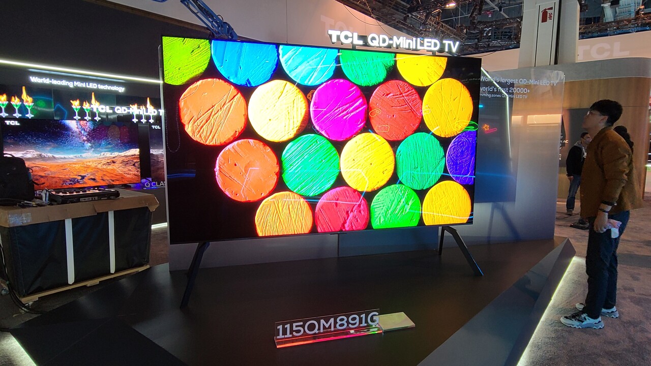 115인치 미니 LED TV