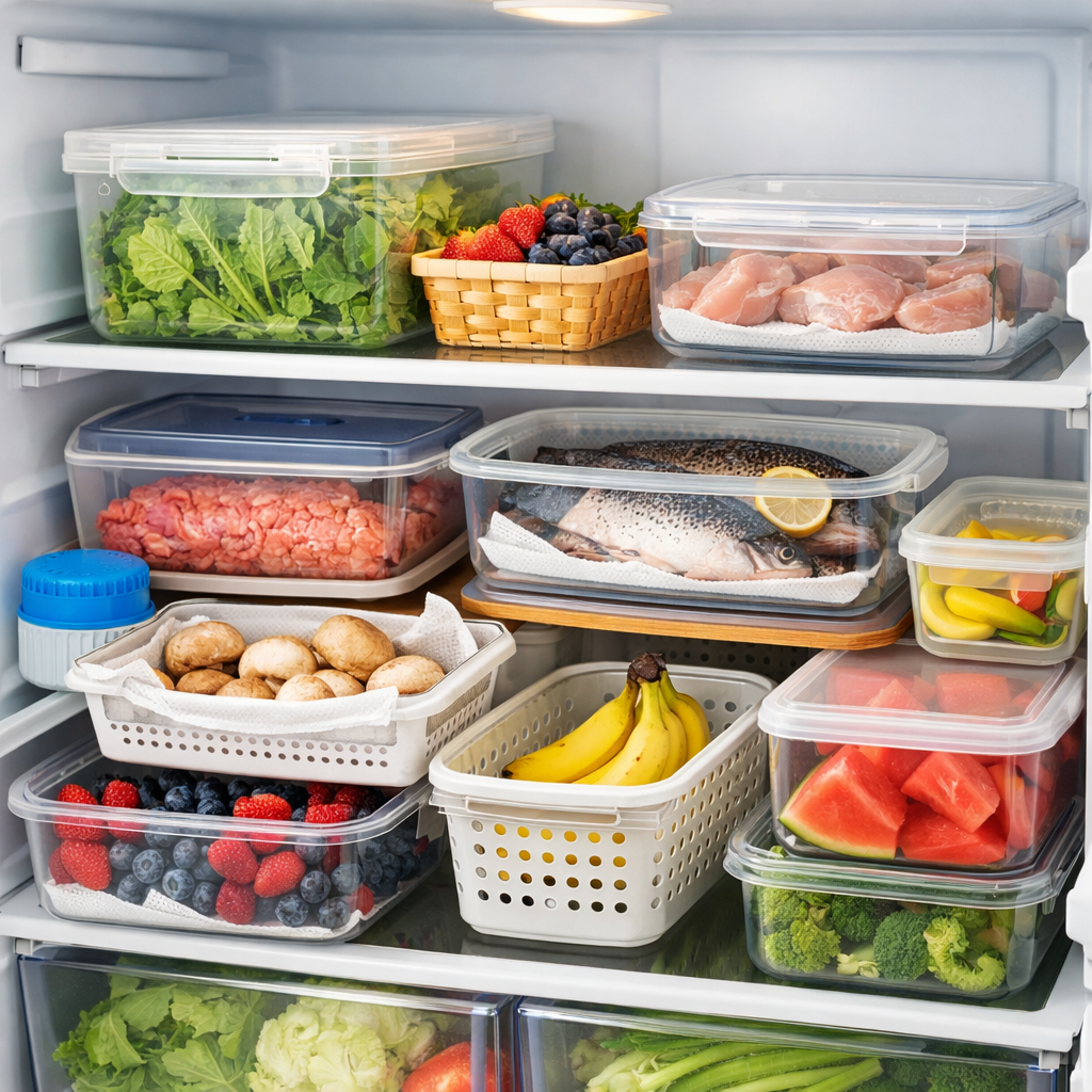 냉장고 속에서 가장 빨리 상하는 식재료 TOP과 보관 아이템 선택 기준