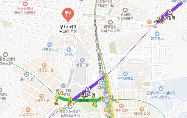 왕초숯불바베큐-위치