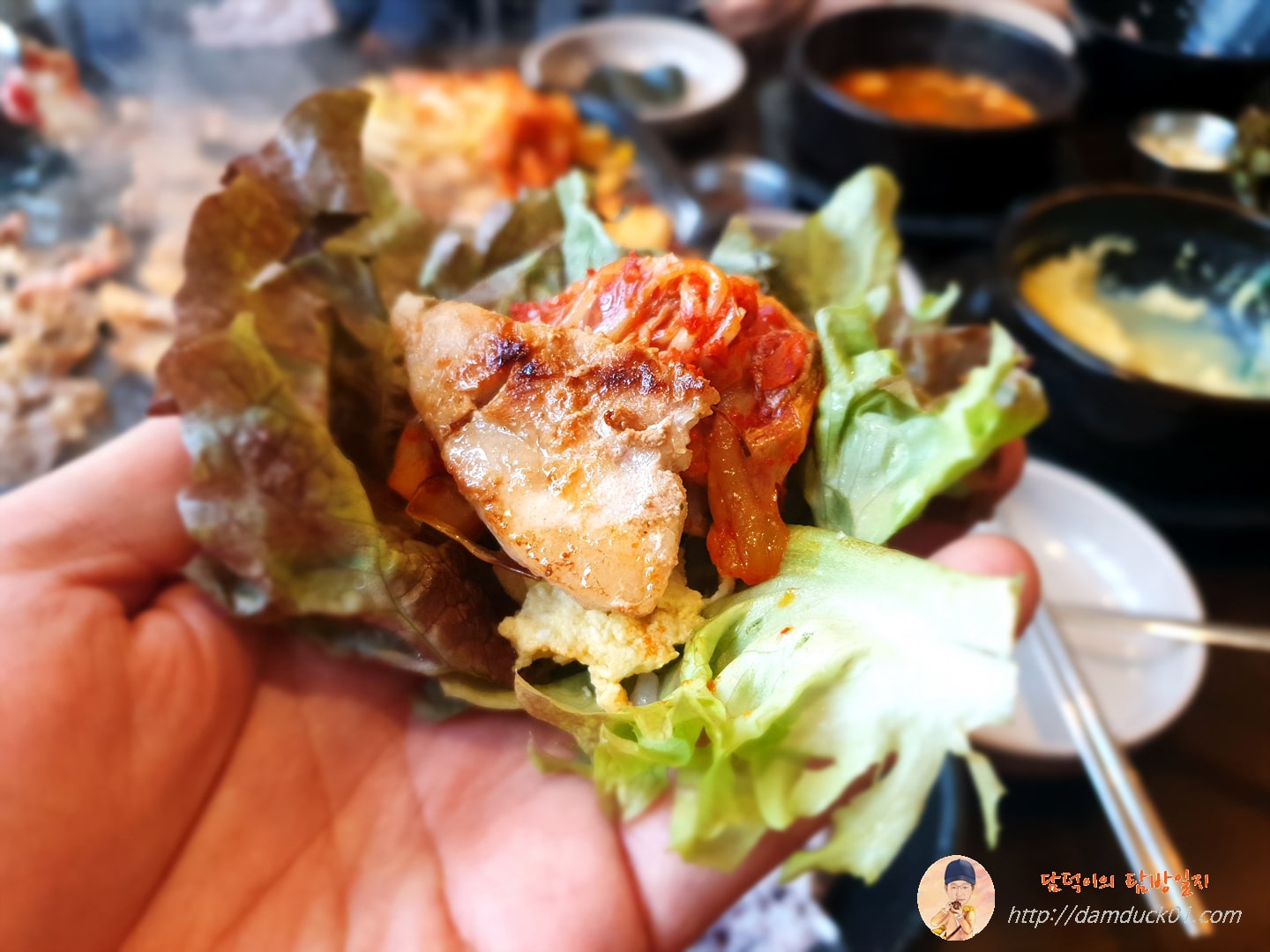 삼겹살 쌈 싸 먹기 2