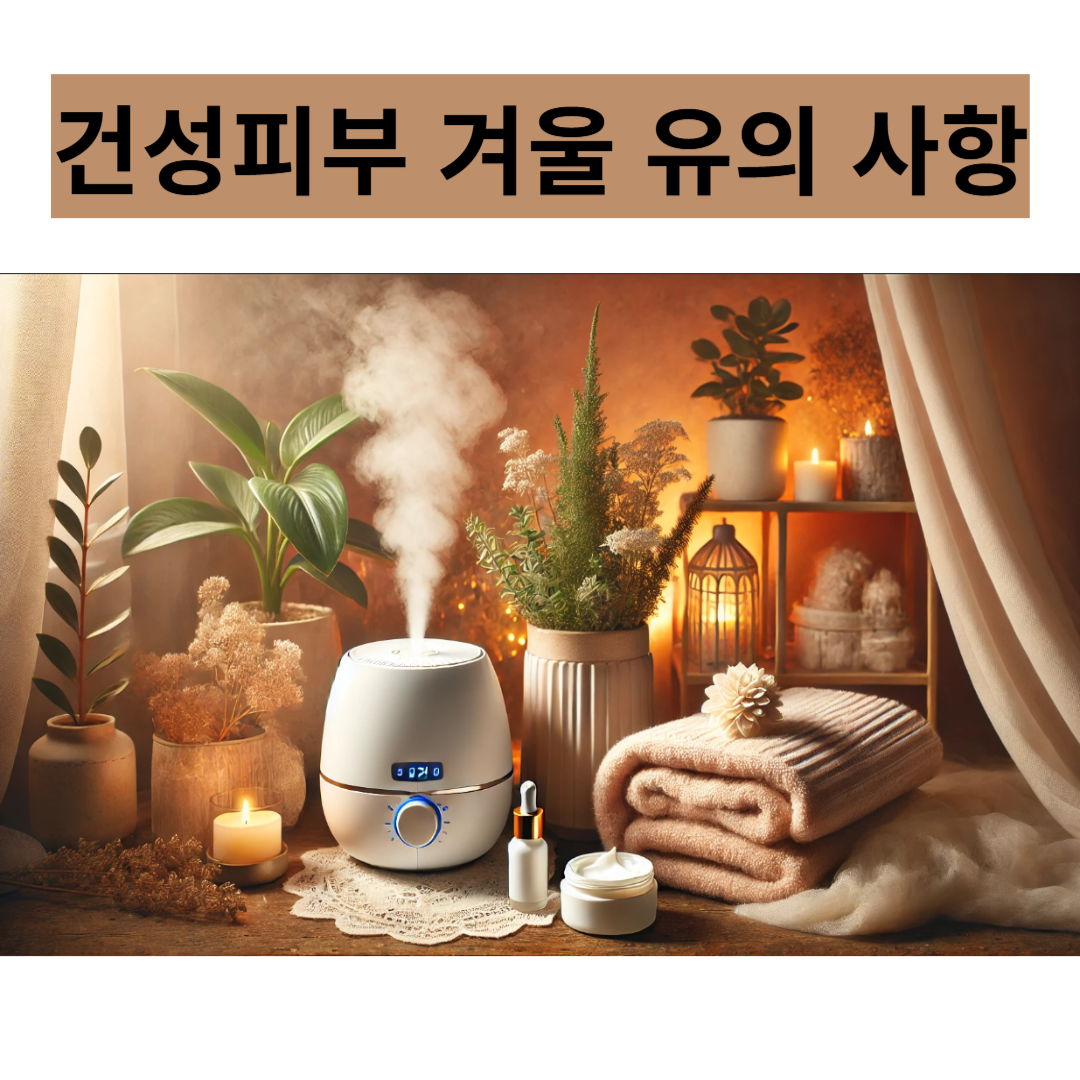 건성피부 겨울에 유의해야 할 사항