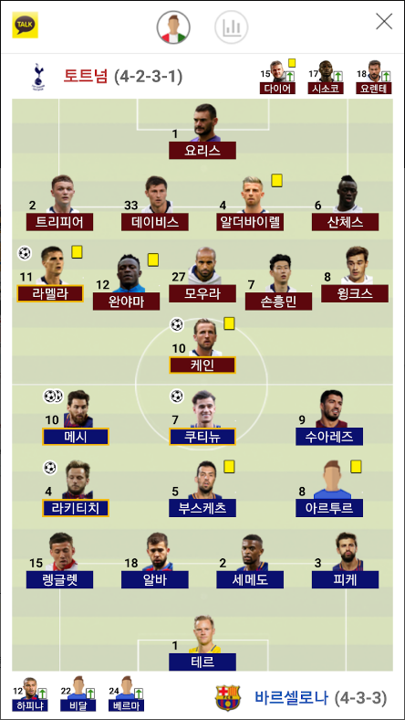 LIVE스코어, 스포츠 전종목 라이브스코어 서비스