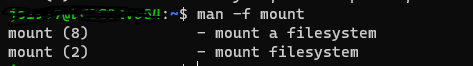 man -f