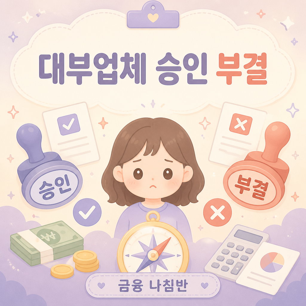 대부업체 승인 부결