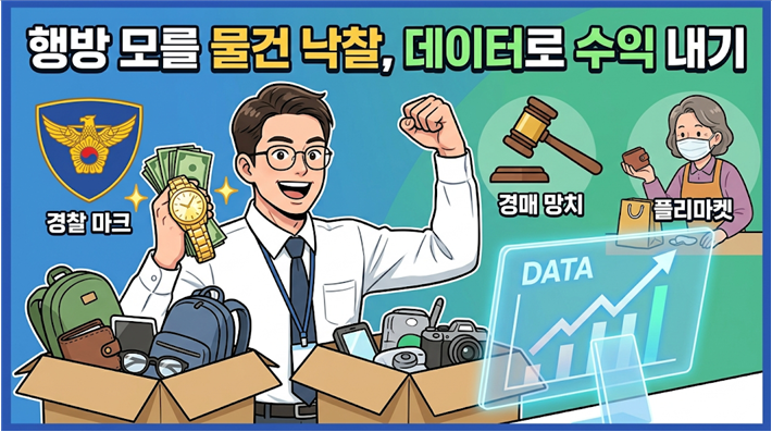 행방 모를 물건 낙찰, 데이터로 수익 내기
