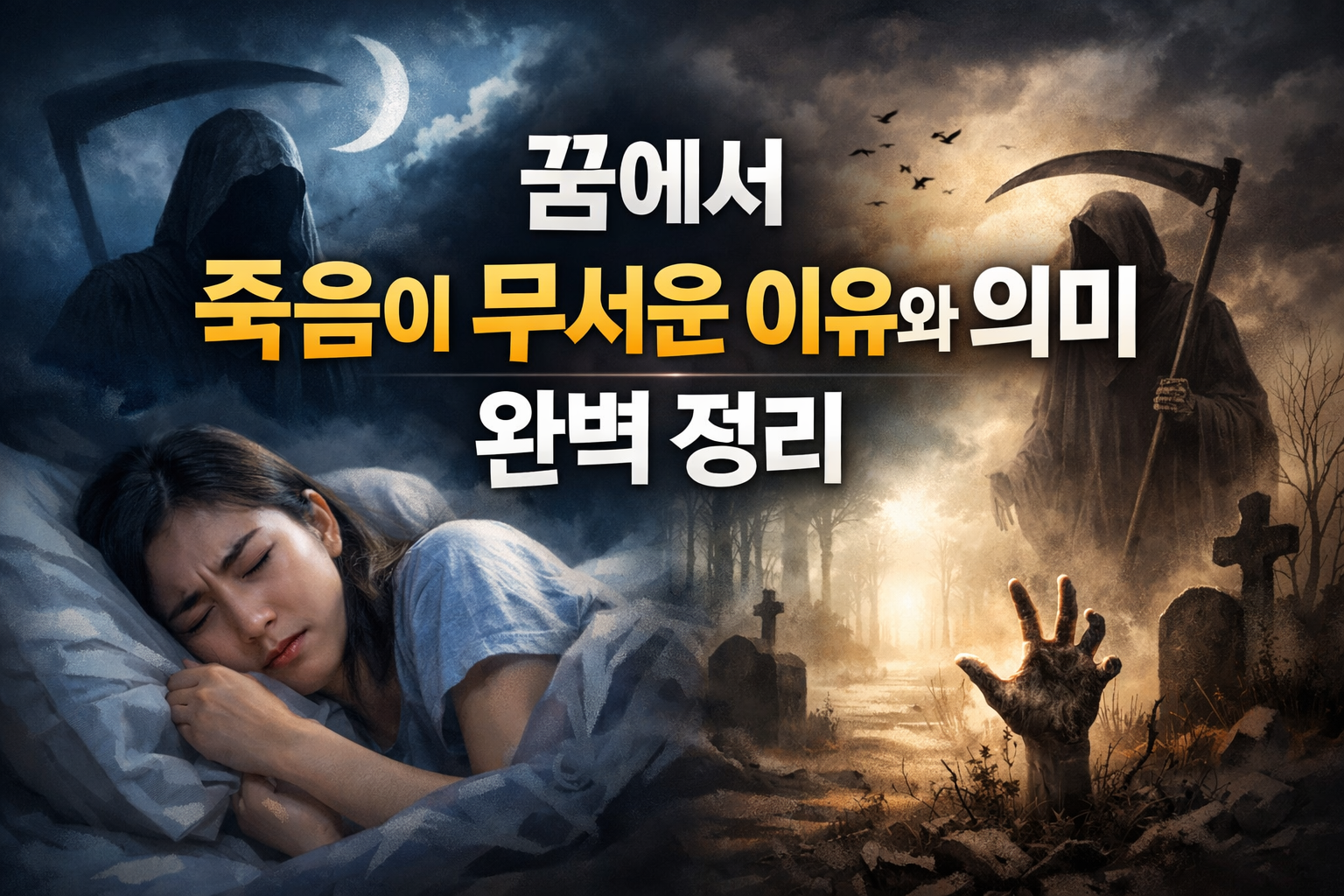 꿈에서 죽음이 무서운 이유와 의미