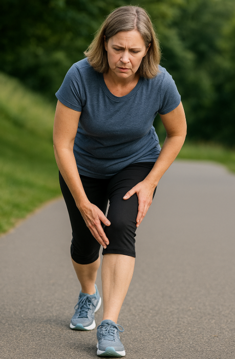 knee pain walking posture
