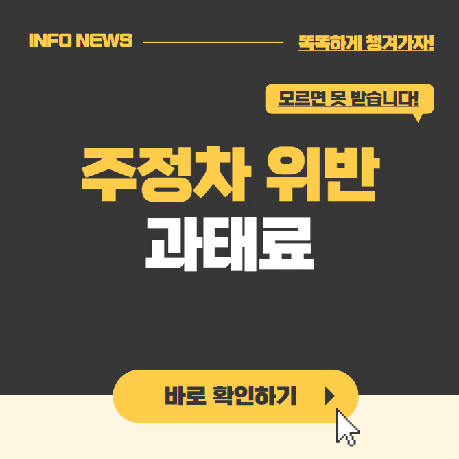 주정차 위반 과태료 조회 바로가기