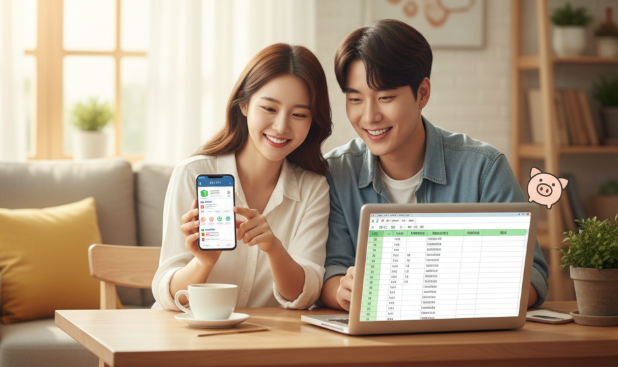 신혼부부 무료 엑셀 가계부 다운로드와 어플추천