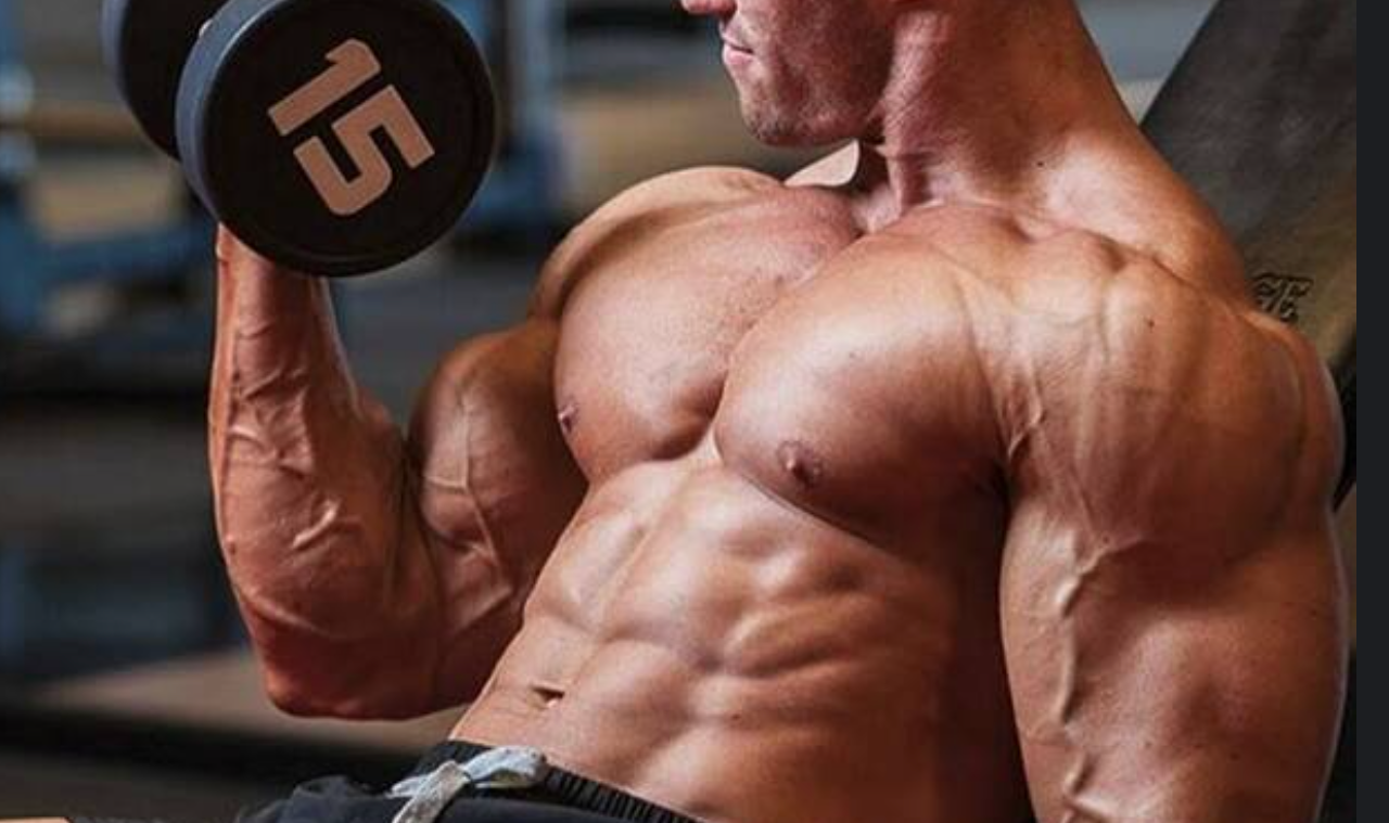 이두가 발달한 남성