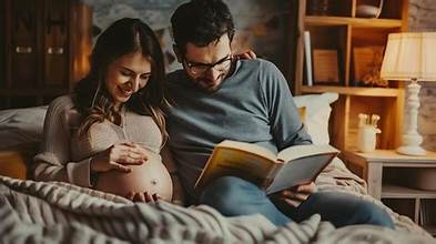 동화책 읽어주는 모습