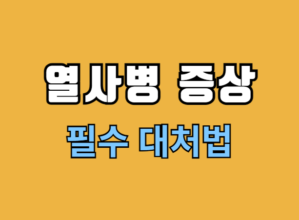 열사병 증상