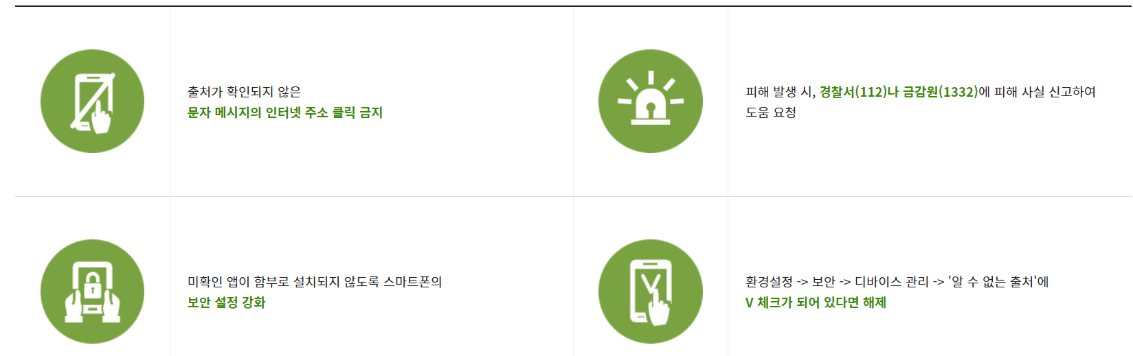 예방 및 대처법