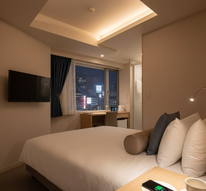 일본 호텔 방 이미지