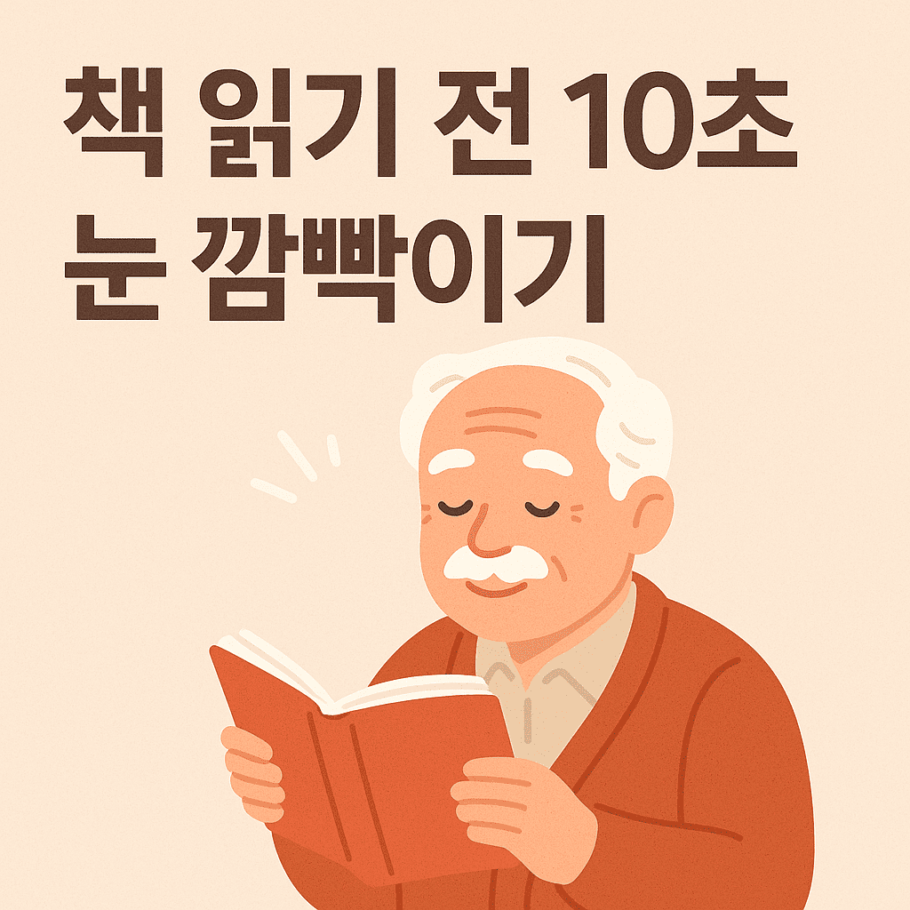 시니어 눈 건강 필수 가이드 황반변성, 백내장 예방 생활습관