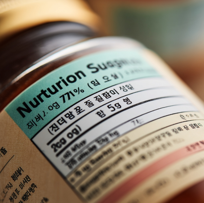 약병에 써있는 약성분 이미지