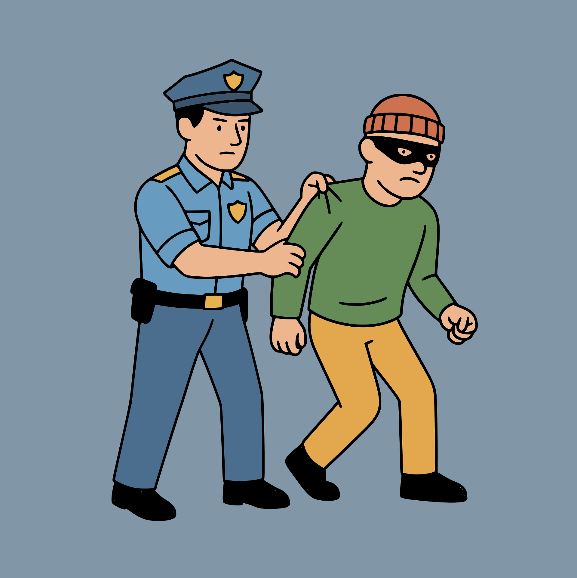 경찰에게 쫓기는 꿈 해몽 총정리 😨 불안의 신호일까?