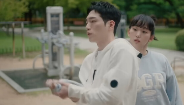 언더커버하이스쿨7화-공원에서호신술-땀나도록 열심히교육