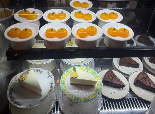 제주 귤꽃다락 카페 귤양갱