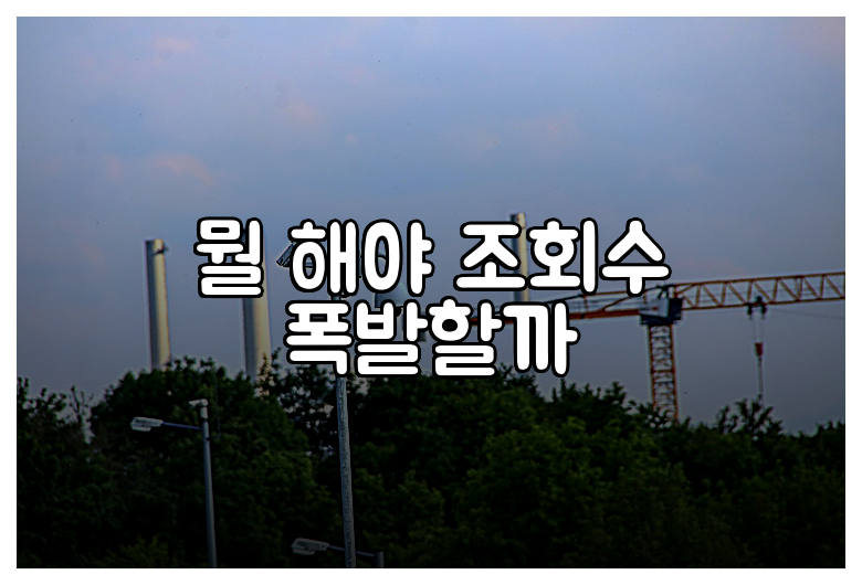 뭘 해야 조회수 폭발할까