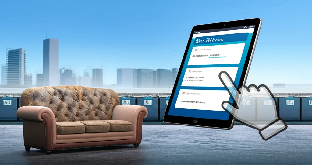 충현동 대형폐기물 스티커 발급 및 수..