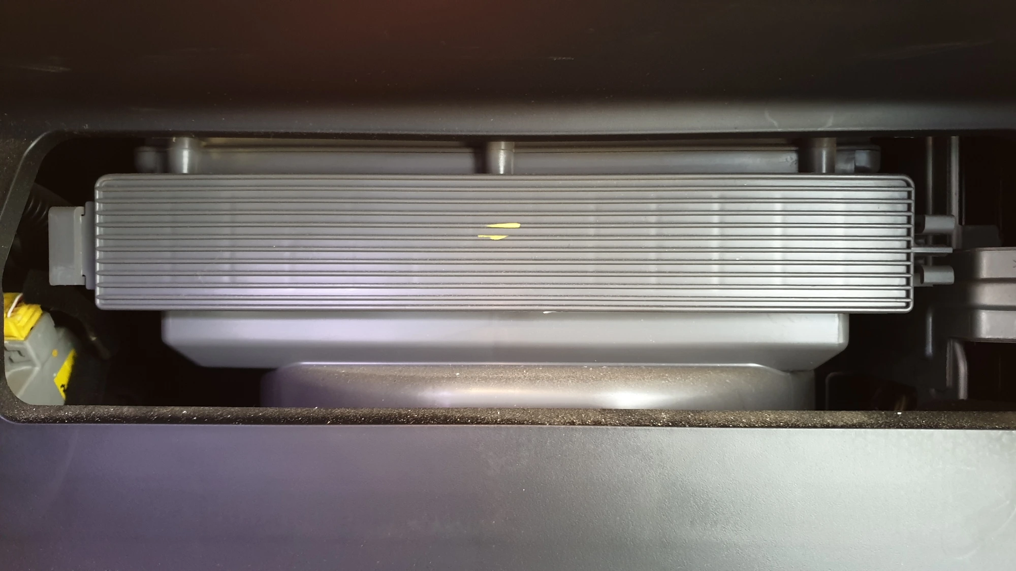 에어컨필터 끼운 모습