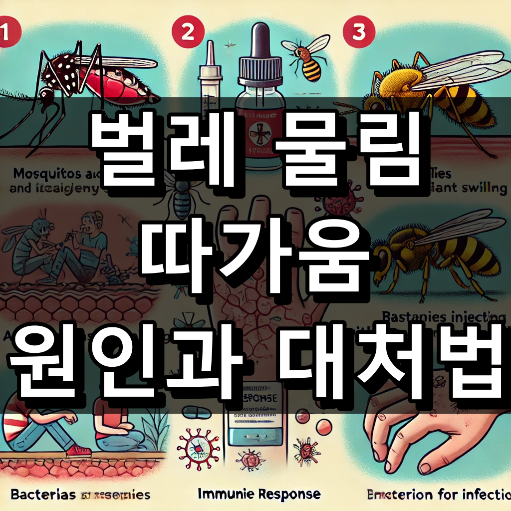 벌레 물림 따가움 증상이 발생하는 이유 대표 이미지