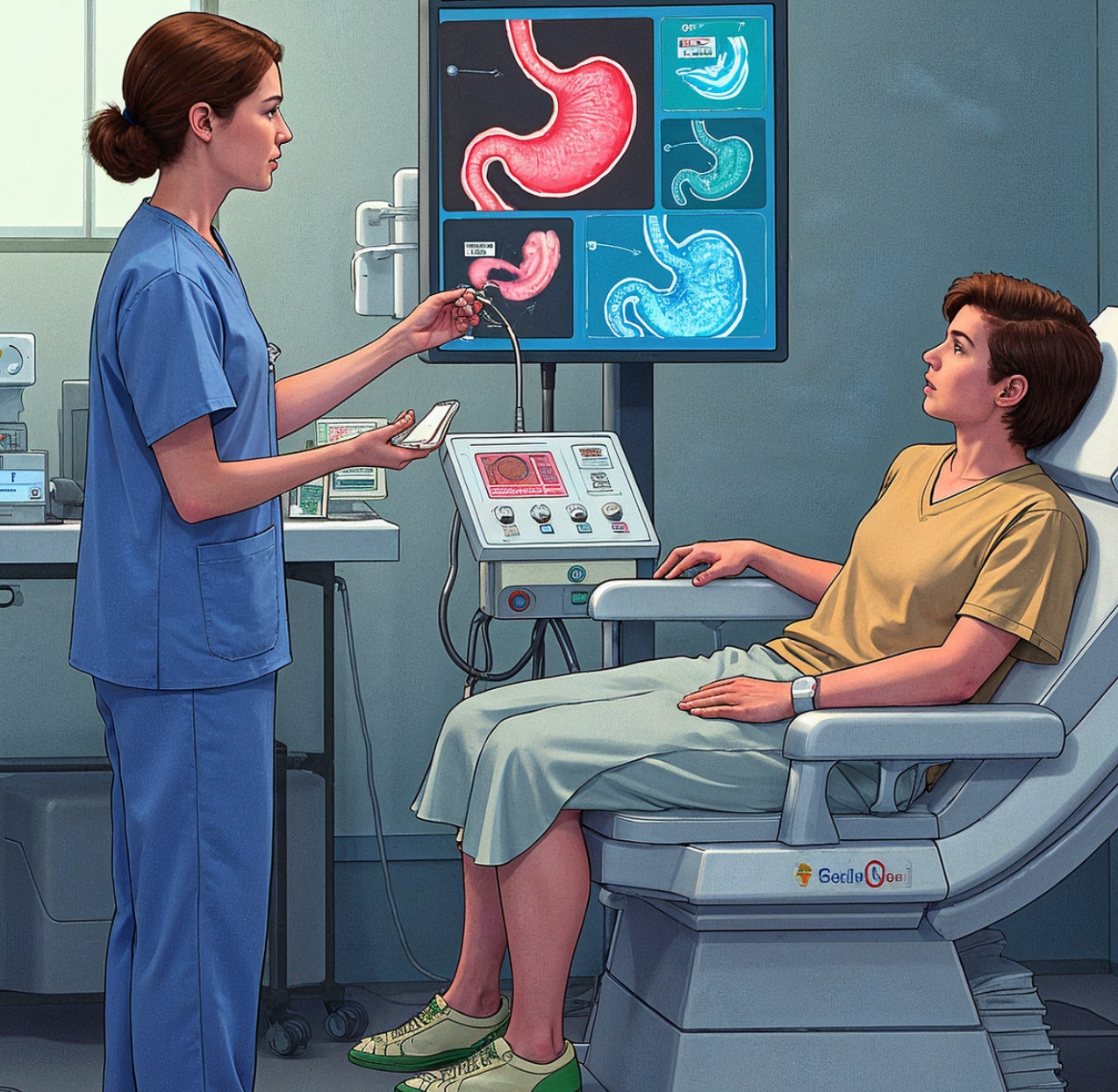 병원 상담 모습