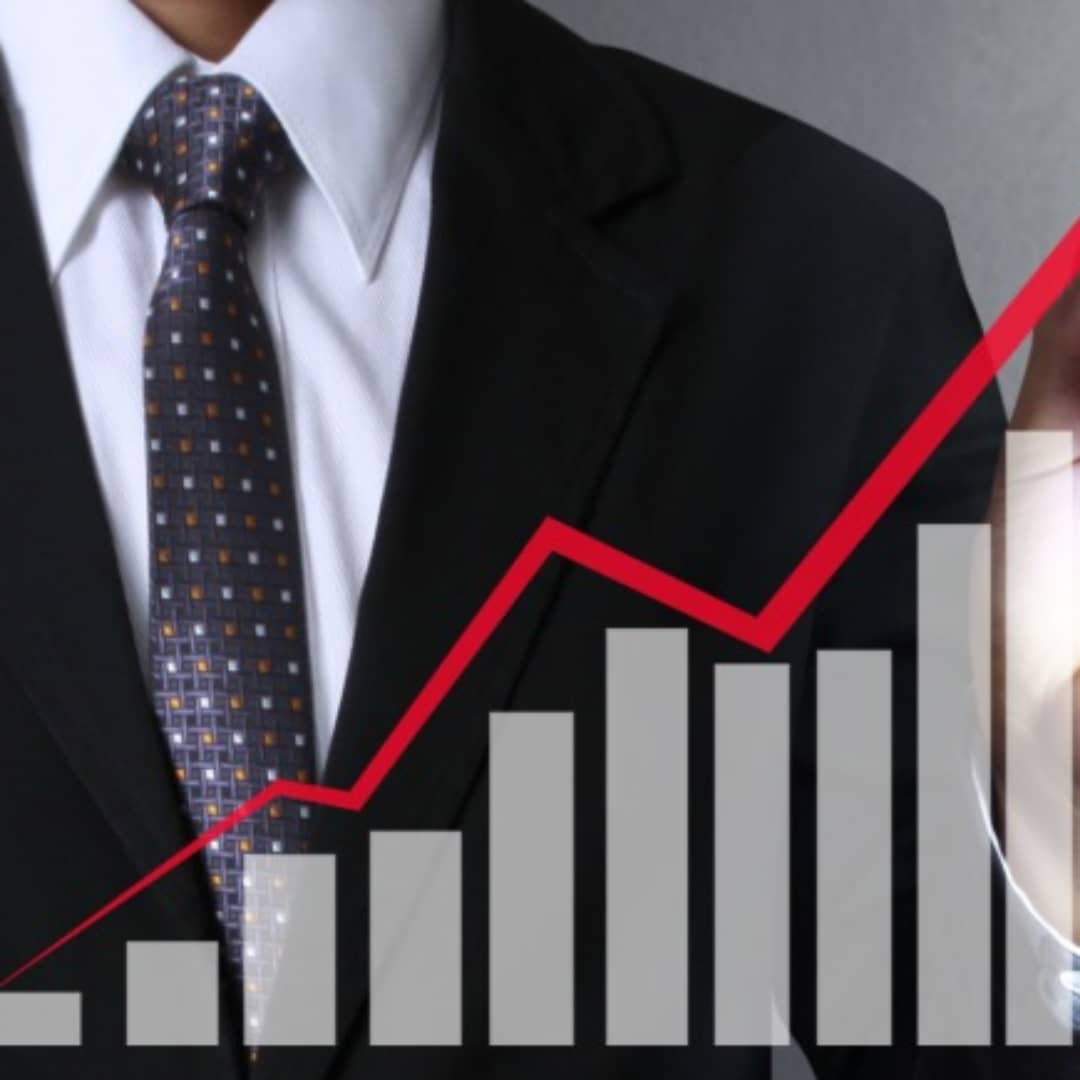 증권시장 주가 그래프 이미지