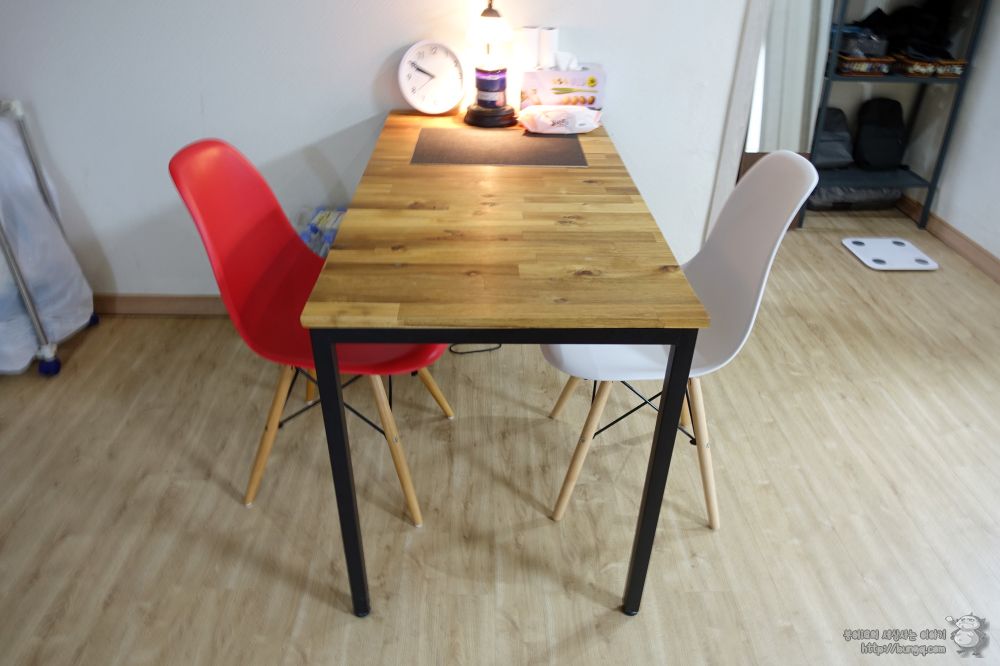 에펠의자 노아가구 엘레 의자 조립 수평 맞추기 잡기