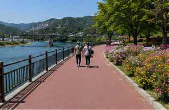 단양강 잔도길 산책코스