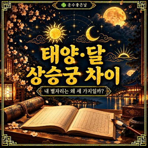 태양&middot;달&middot;상승궁-차이